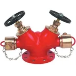 FIre Hydrant Double Landing Valve (Type B)(Gun Metal)